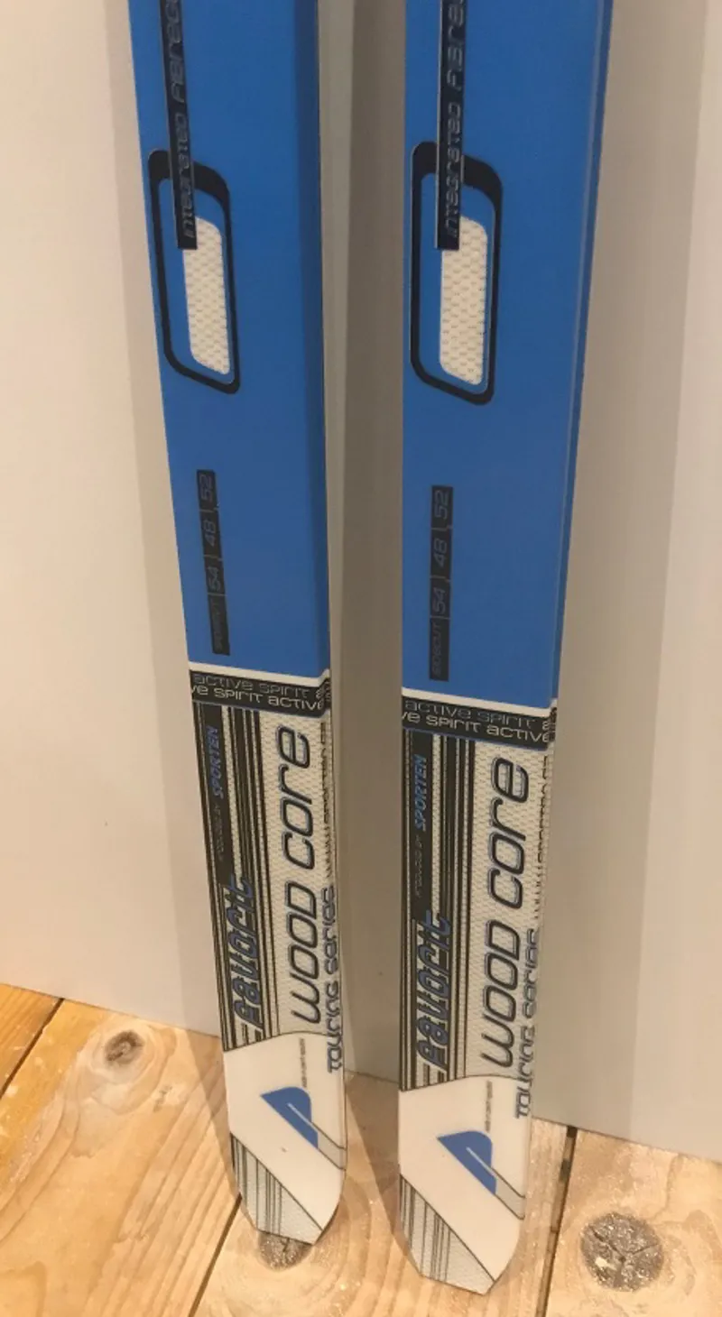 Sporten Favorit Junior Waxless Cross Country Skis Blue-2